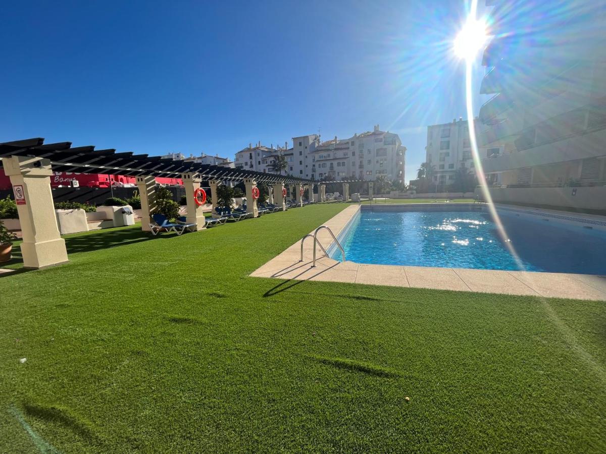 Heart Of Puerto Banus Newly Renavated Free Parking , Wifi ,Pool,Gym,Padel Court Daire Marbella Dış mekan fotoğraf
